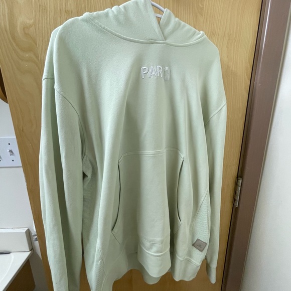 Men’s Adicross Par3 hoodie - lime - L - Picture 3 of 3